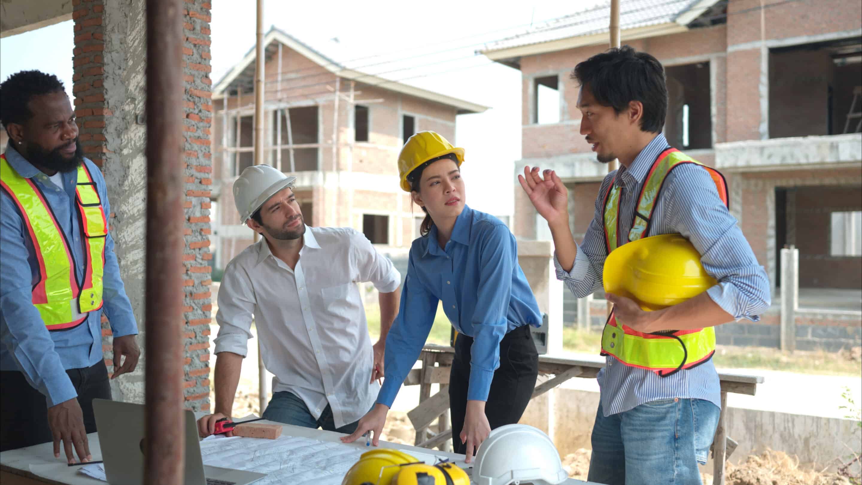Construction team
